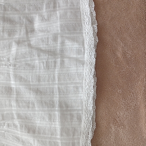 RALPH LAUREN JEANS CO SHEER WHITE SHIRT SIZE SMALL - Picture 9 of 15